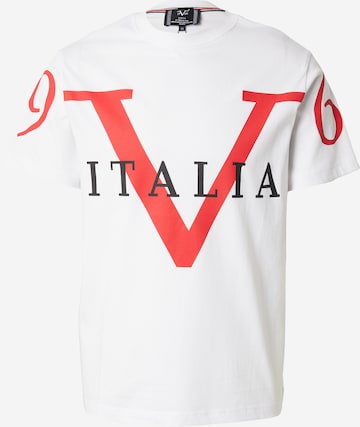 19V69 ITALIA T-Shirt 'Tamaro' in Weiß: Vorderseite