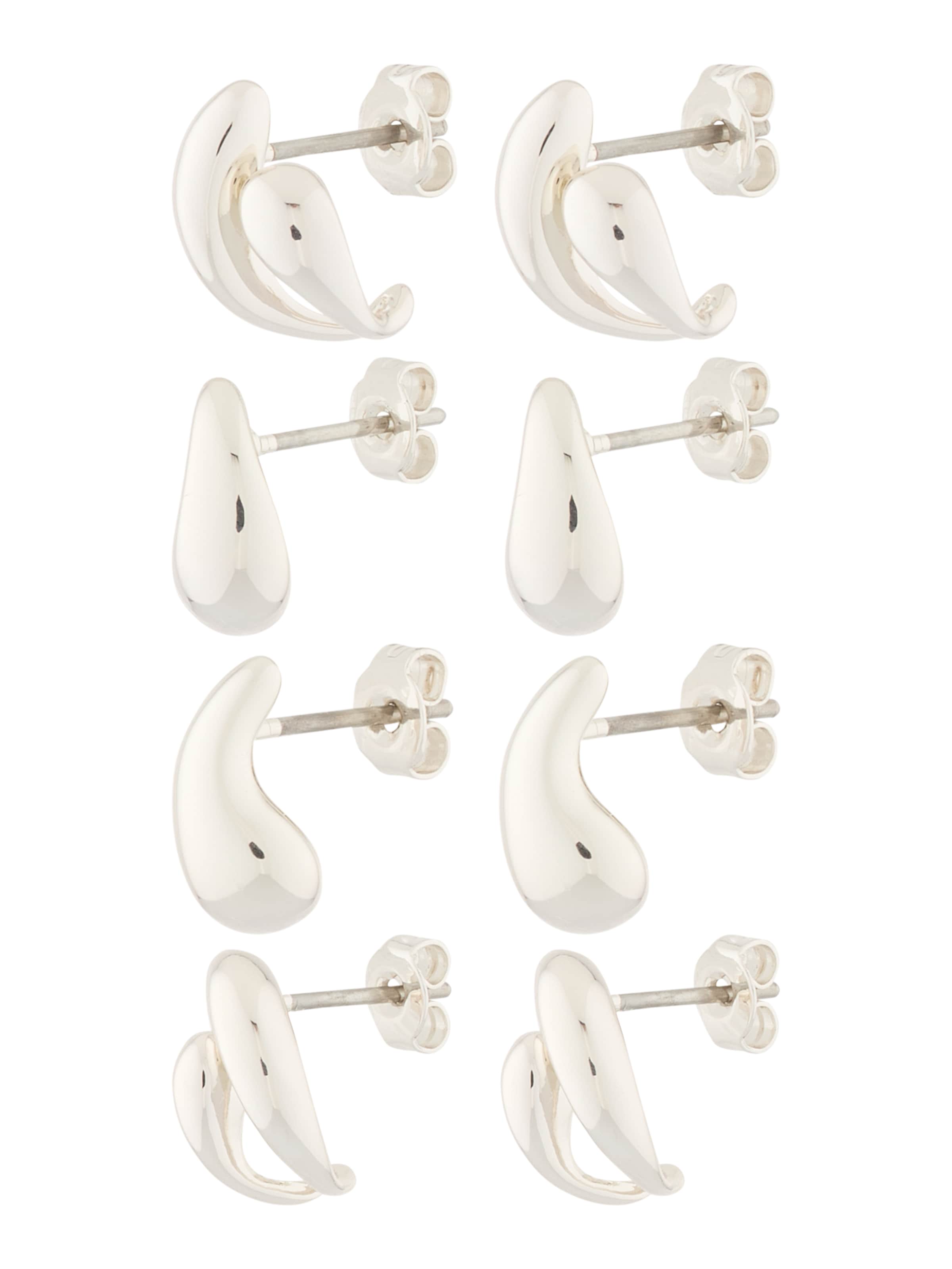 Orecchini di & Other Stories in argento: frontale