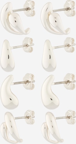 Cercei de la & Other Stories pe argintiu: față