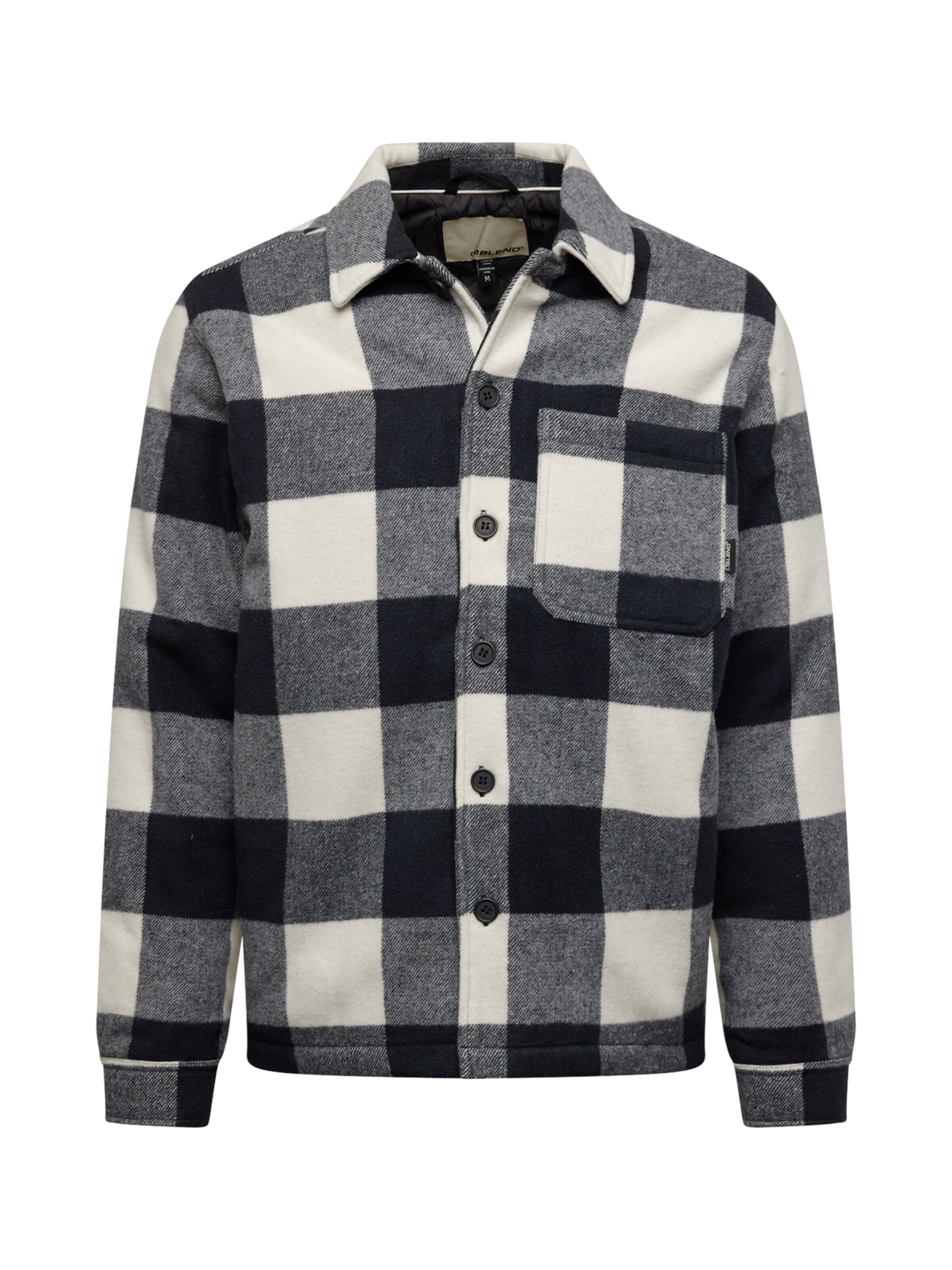 BLEND Übergangsjacke in Schwarz: Vorderseite