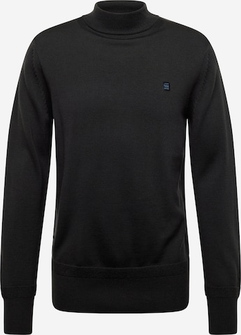 G-Star RAW Sweater 'Premium Core' in Black: front