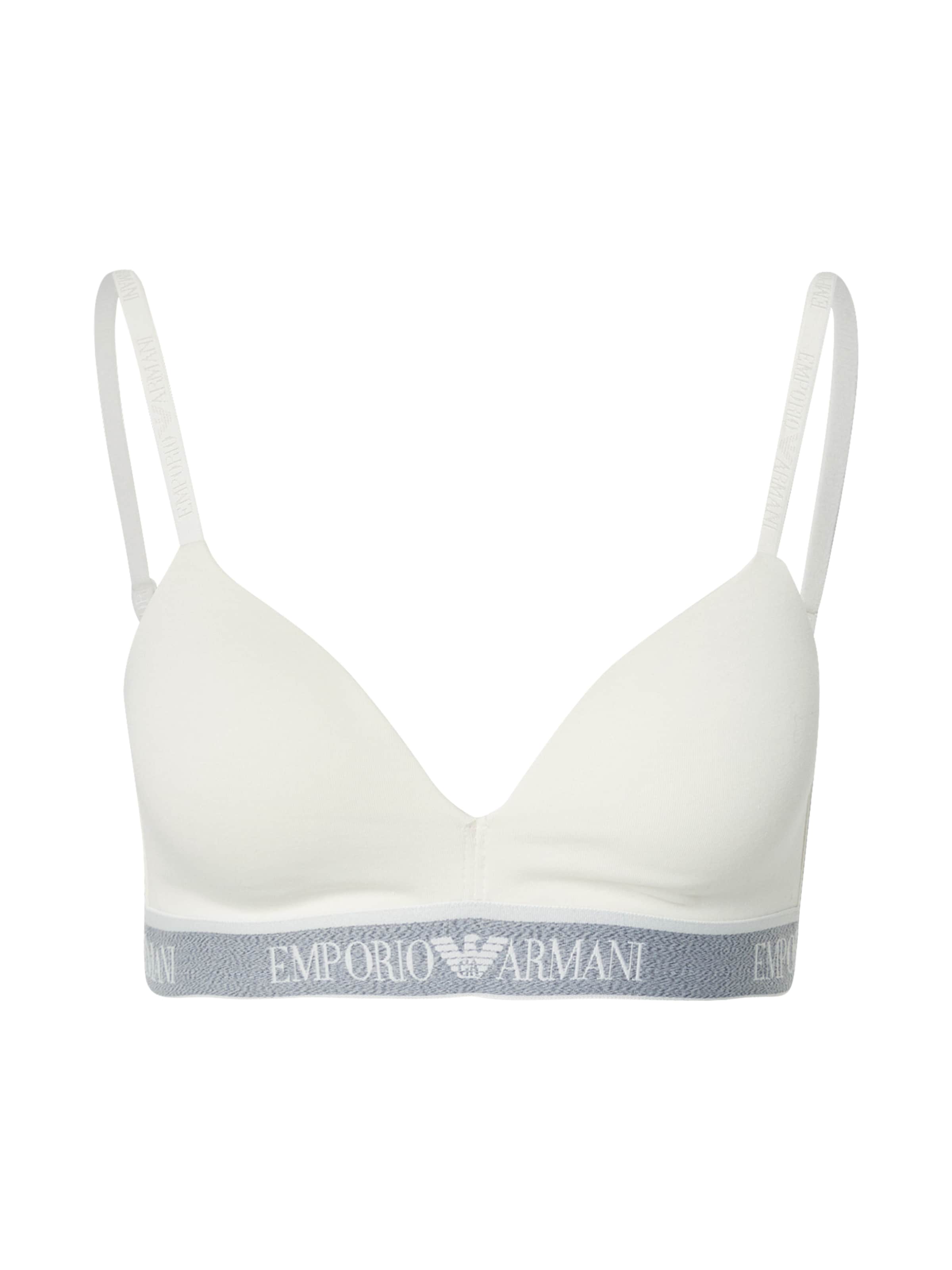 Triangolo Reggiseno di Emporio Armani in beige: frontale