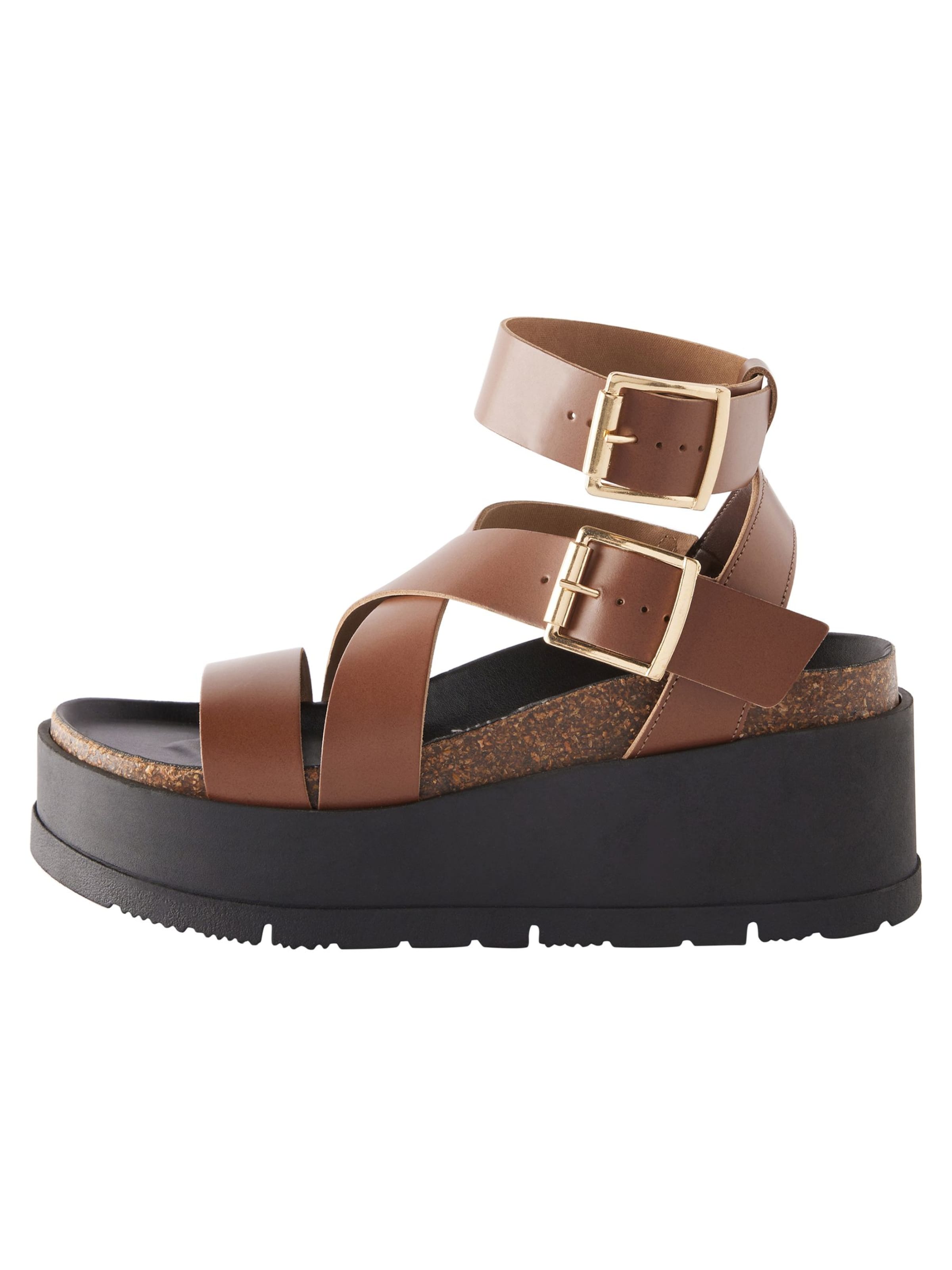 Sandalo di Next in marrone: frontale