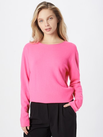 Pull-over Zwillingsherz en rose : devant