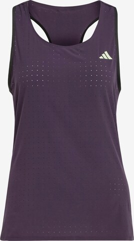 ADIDAS PERFORMANCE Sporttop 'Adizero' in Lila: voorkant