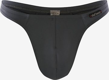 Olaf Benz Swim Trunks ' BLU2252 Sunstring ' in Grey: front