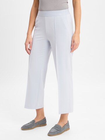 Cambio Bandplooibroek ' Cameron ' in Blauw: voorkant