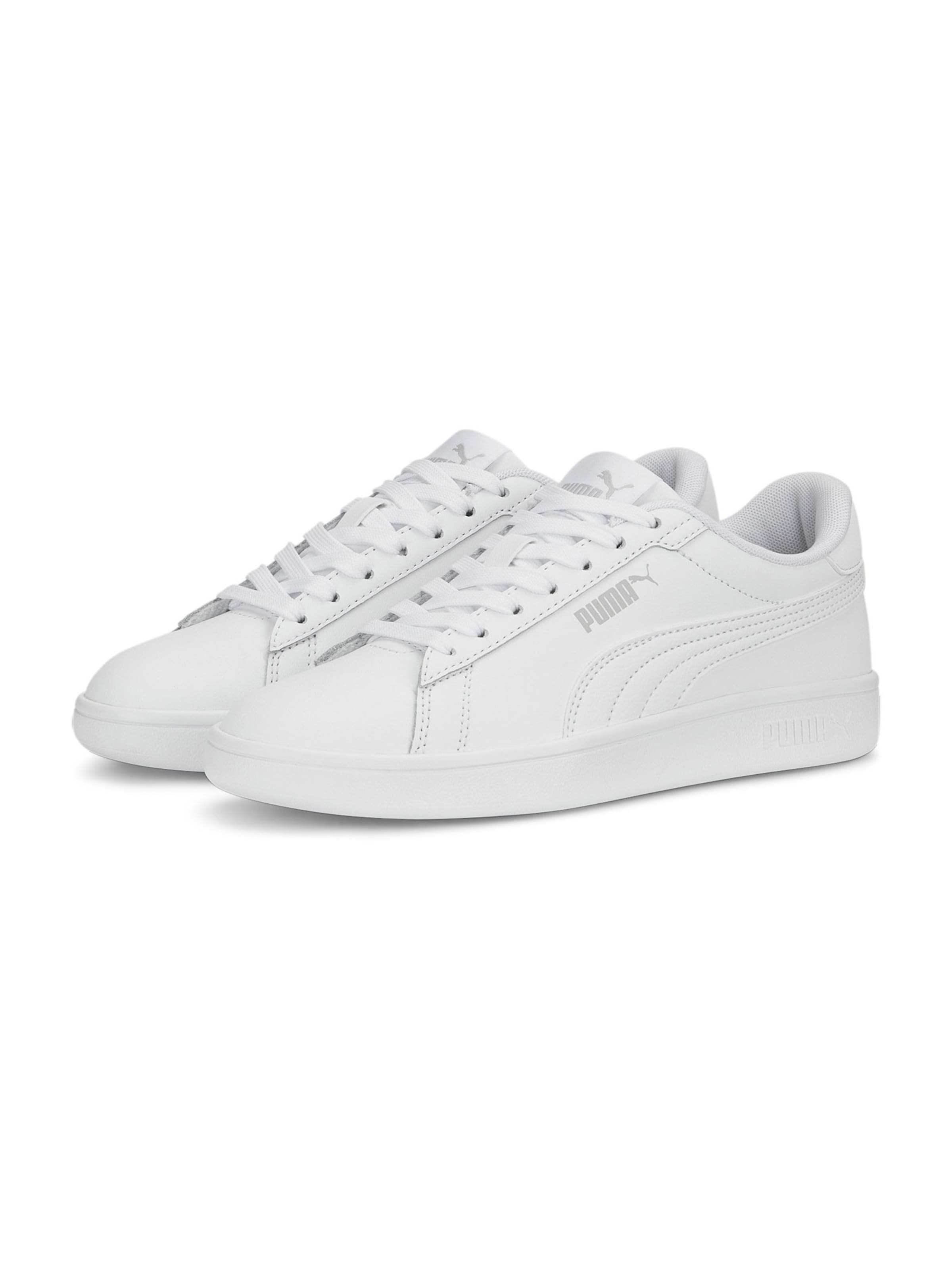 PUMA Platform trainers 'Smash 3.0' in White: front
