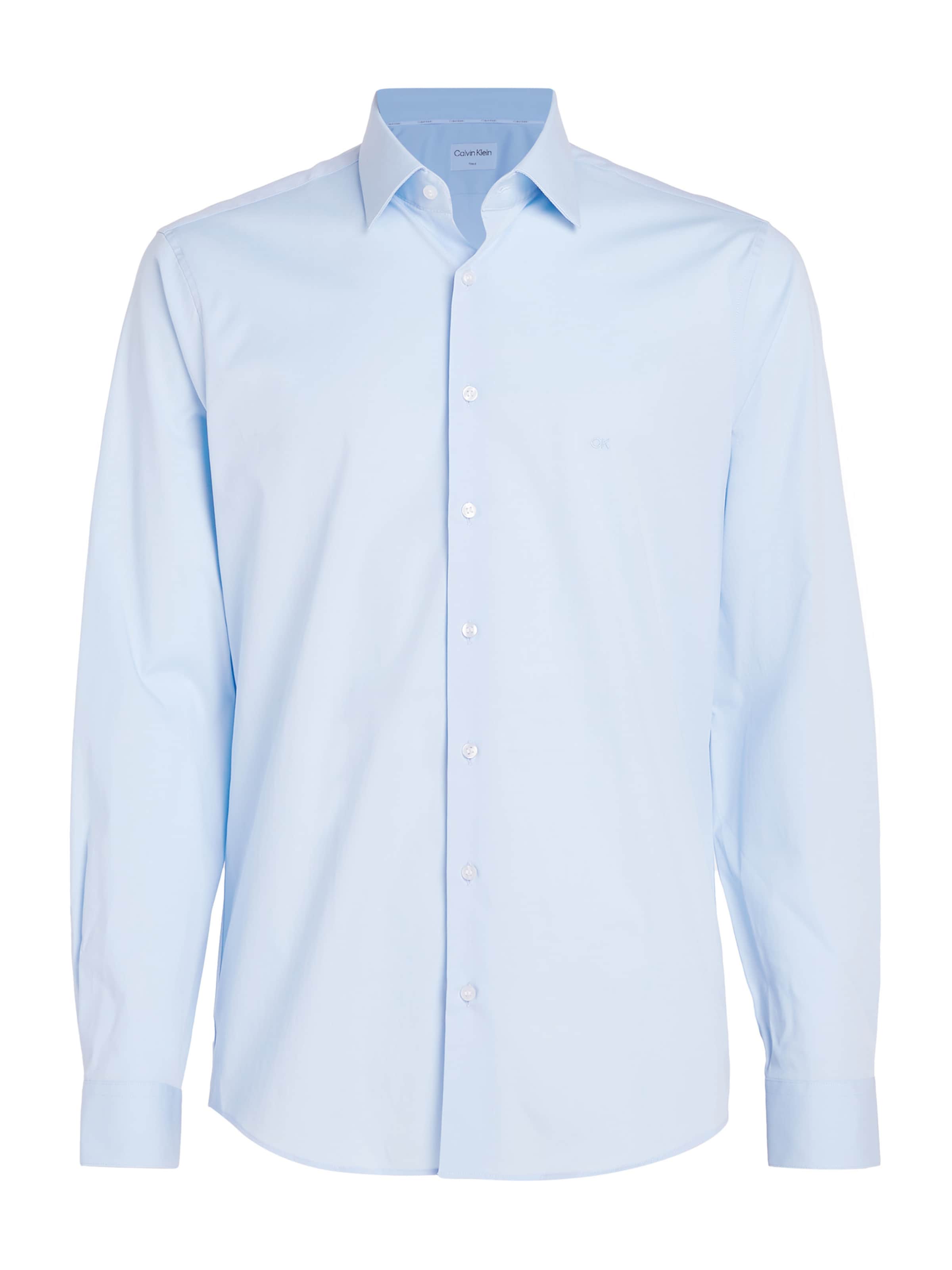 Calvin Klein Regular fit Πουκάμισο σε μπλε: μπροστά