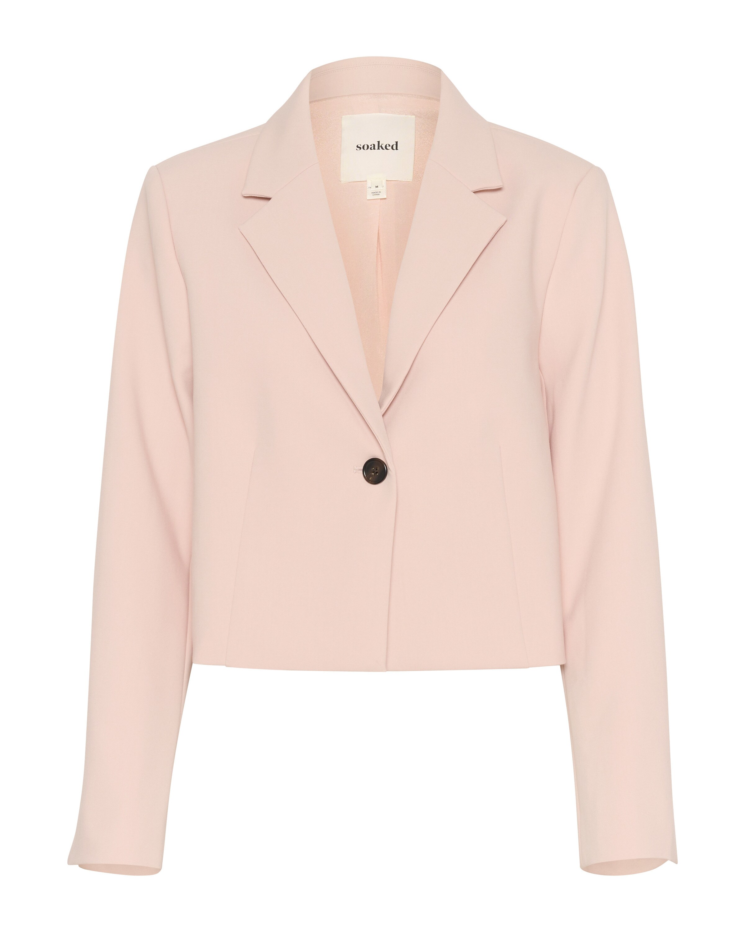 SOAKED IN LUXURY Blazer i pink: forside
