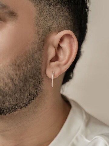 Hey Happiness Oorbel 'Big Sparkles' in Zilver