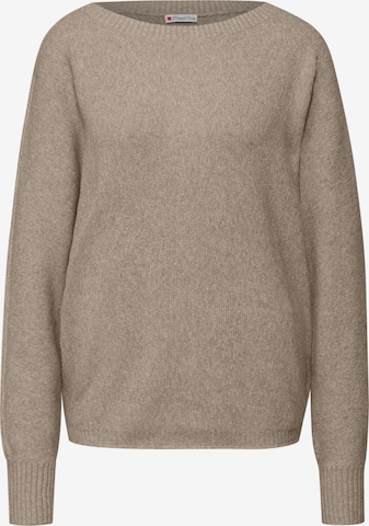 STREET ONE Pullover in Beige: Vorderseite