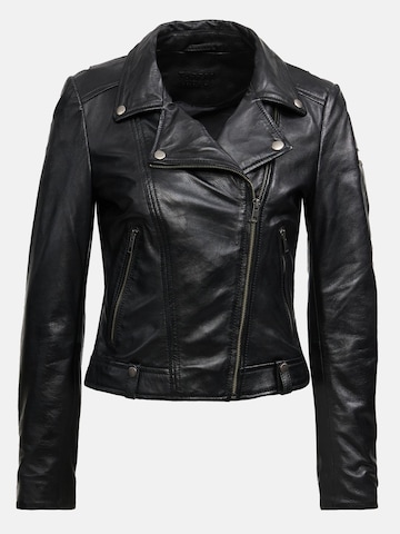 Tazzio Between-Season Jacket 'F509' in Black: front