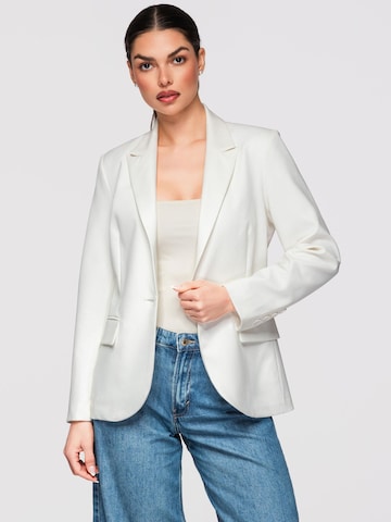 Blazer Ombre en blanc