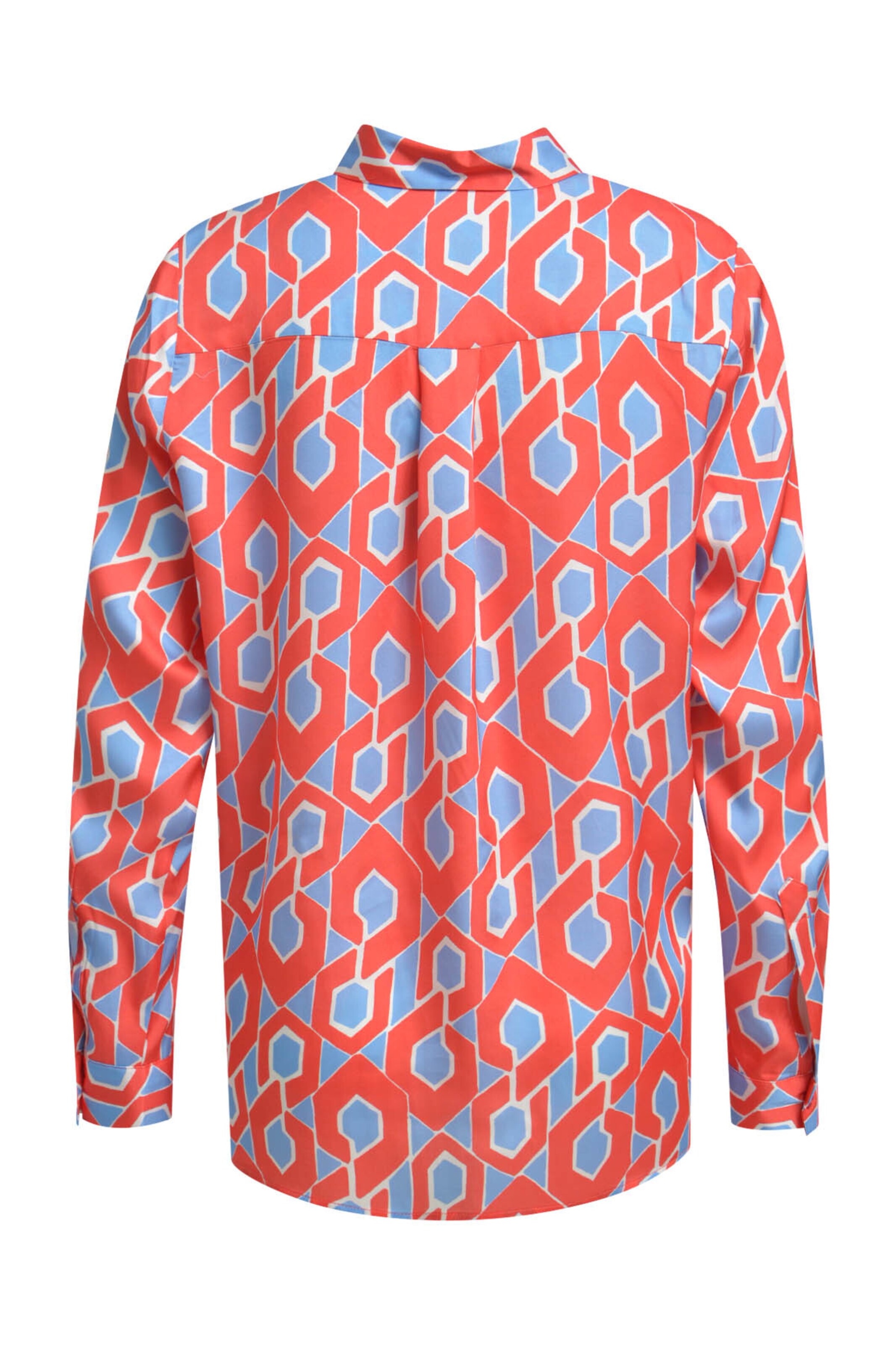 Milano Italy Blouse in Red