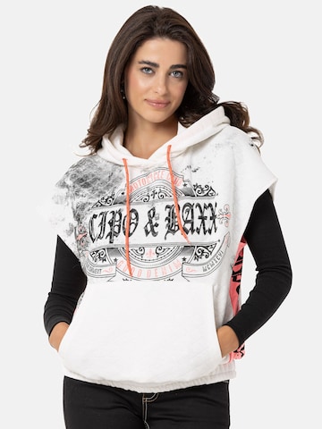 T-shirt CIPO & BAXX en blanc
