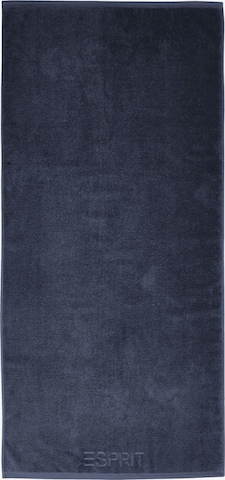 ESPRIT Handdoek in Blauw: voorkant