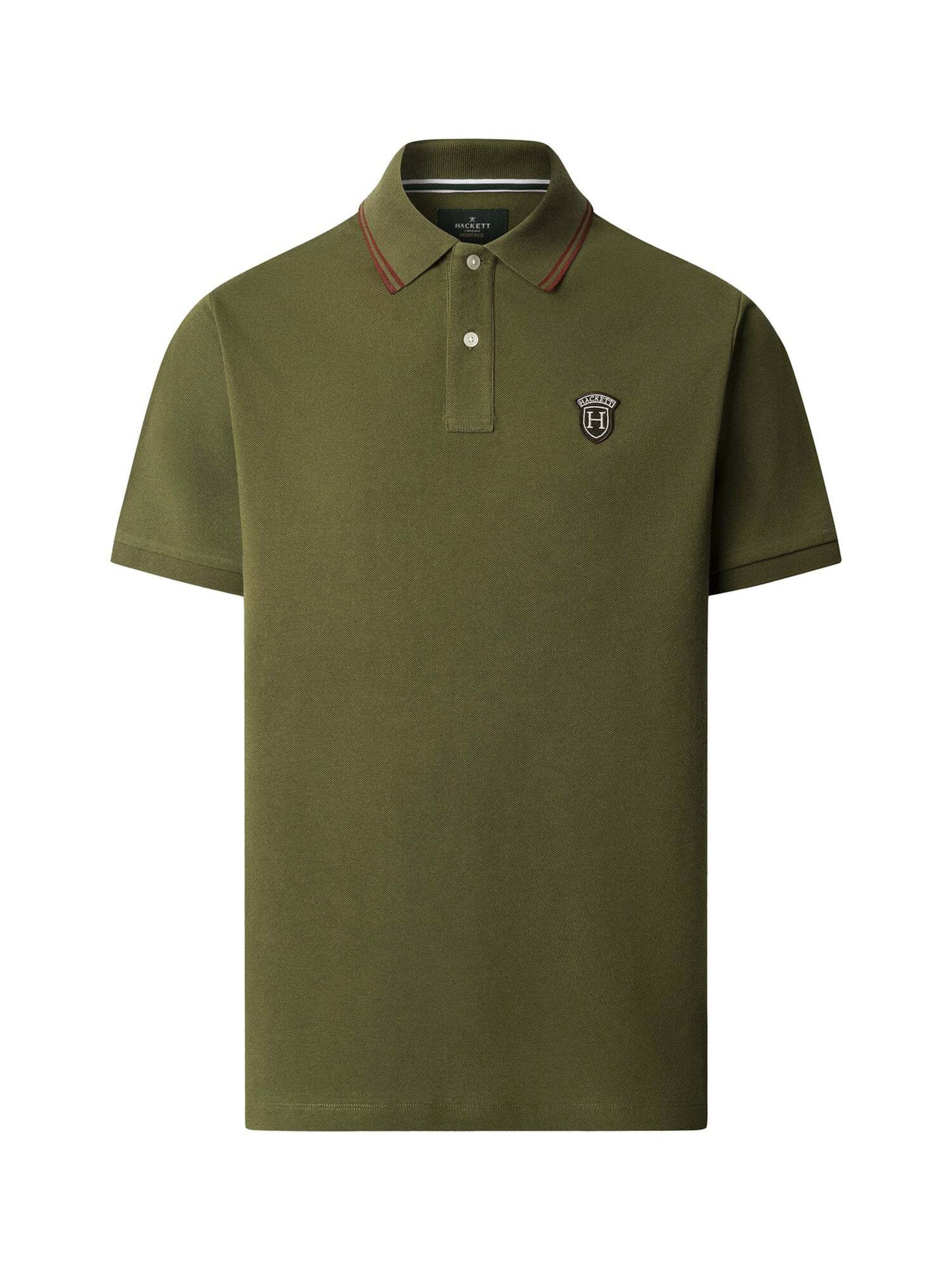 Hackett London Shirt in Groen: voorkant