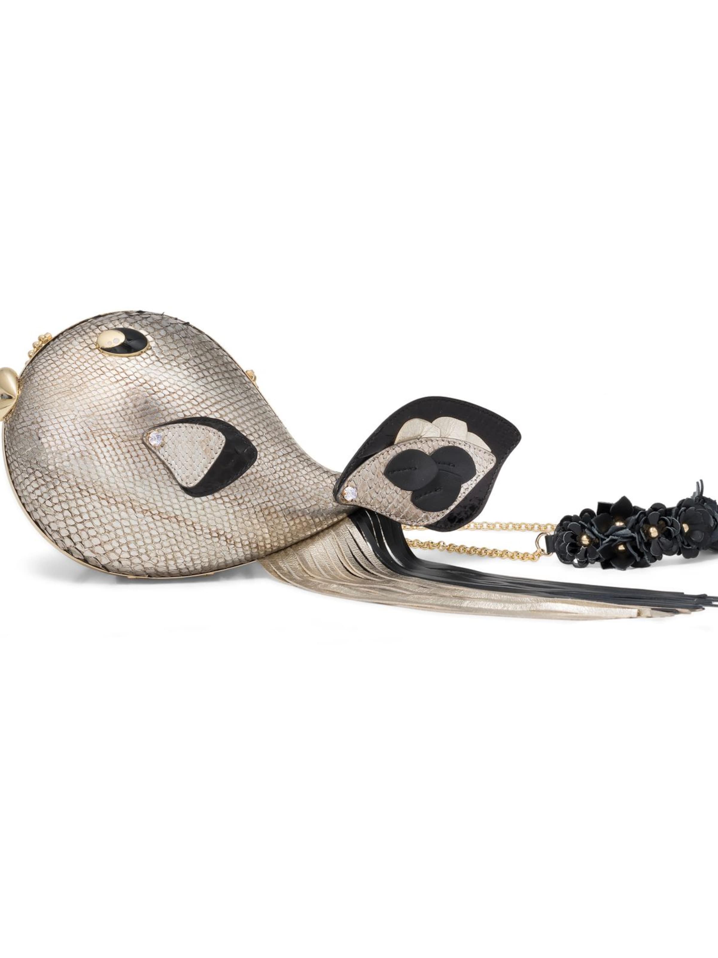 Braccialini Clutch 'Tema'‌‌‌‌‌ in Silber