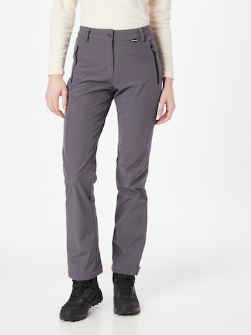 ICEPEAK - regular Pantalón deportivo en gris: frente