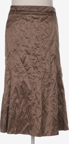 SAMOON Skirt in XL in Brown: front