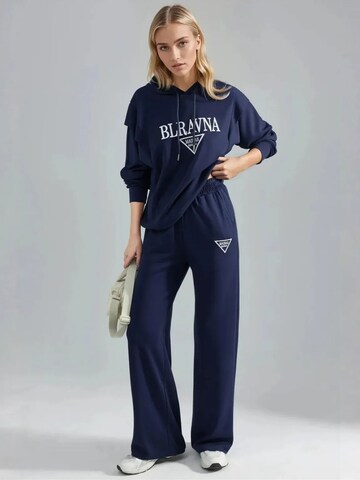 Lady Bersan Huispak 'Zweiteiliges Set' in Blauw
