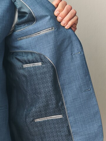 Next Regular fit Business-colbert 'Nova Fides' in Blauw