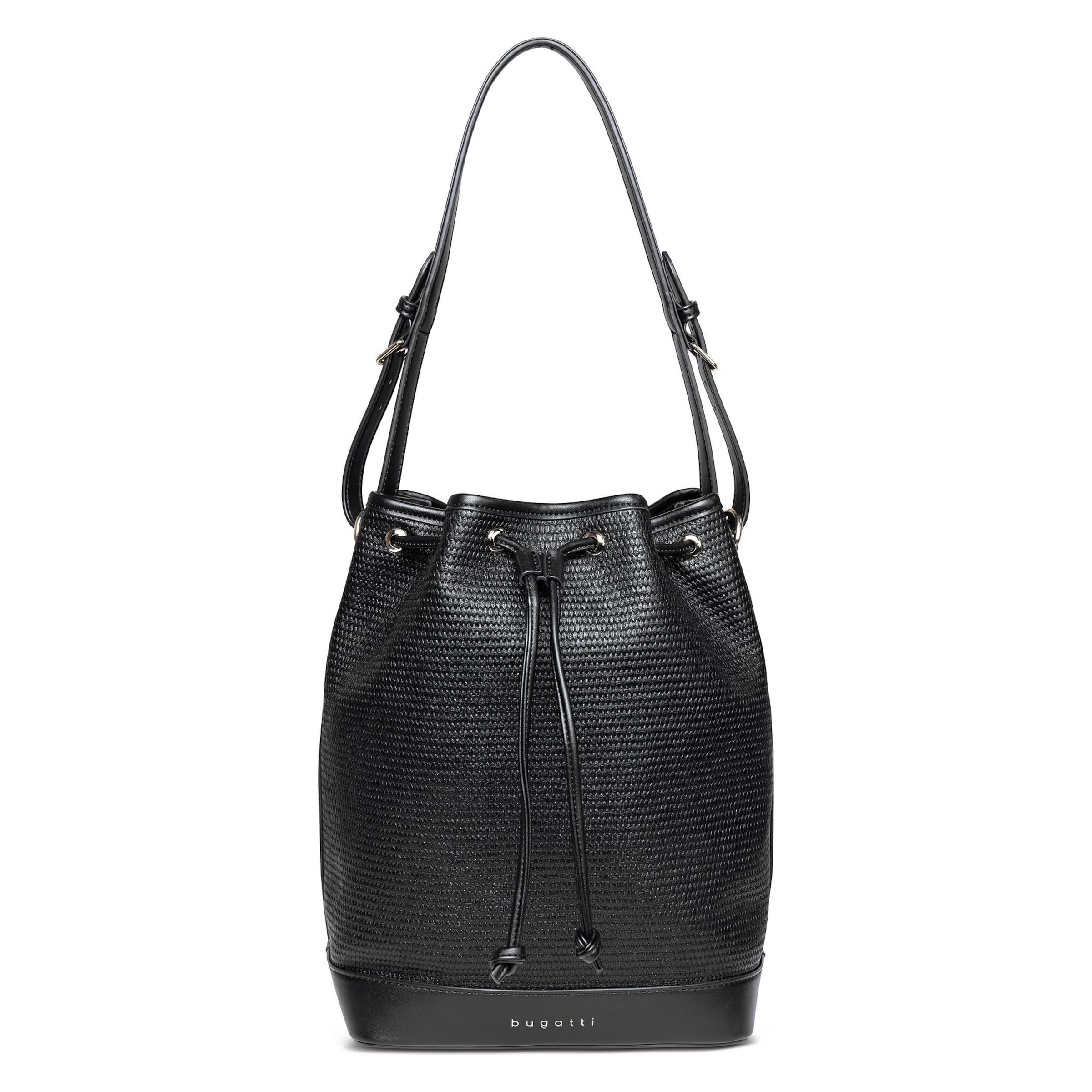 bugatti Beuteltasche 'Isa' in Schwarz: Vorderseite