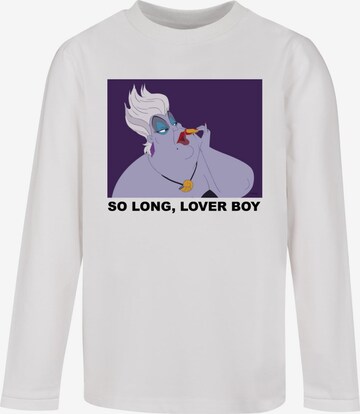 ABSOLUTE CULT Shirt 'Little Mermaid - Ursula So Long Lover Boy' in Wit: voorkant
