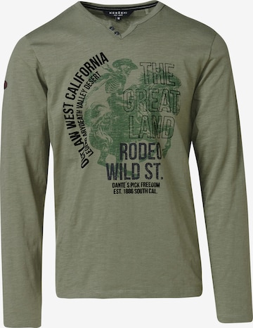 KOROSHIMajica - zelena boja: prednji dio