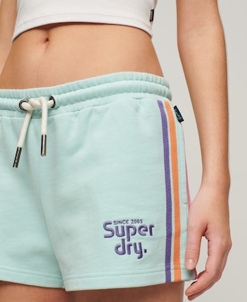 Regular Pantalon Superdry en bleu