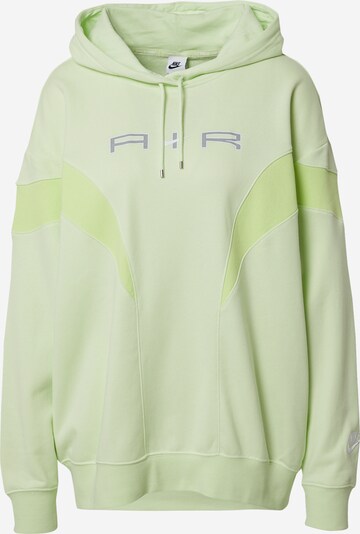 Nike Sportswear Суичър в тъмносиньо / лайм / светлозелено / бяло, Преглед на продукта