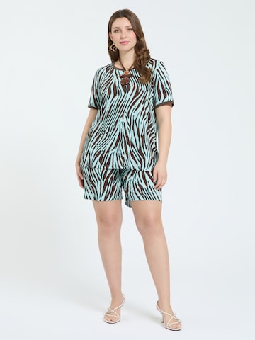 Fiorella Rubino - Camiseta en marrón