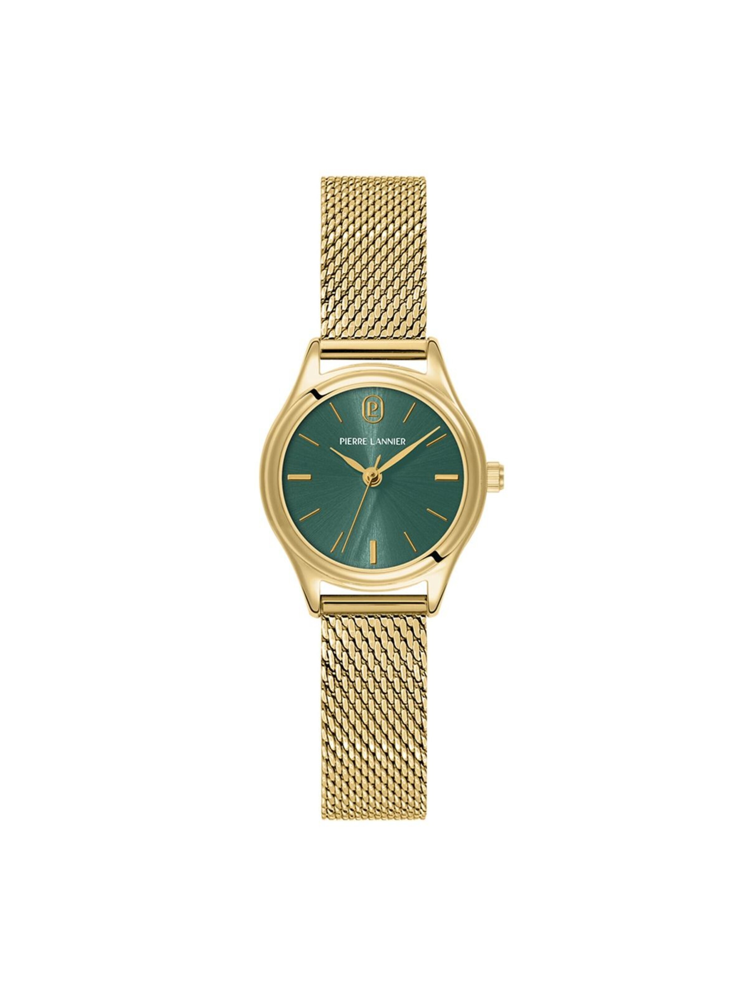 Montre à affichage analogique 'Pya' Pierre Lannier en vert : devant