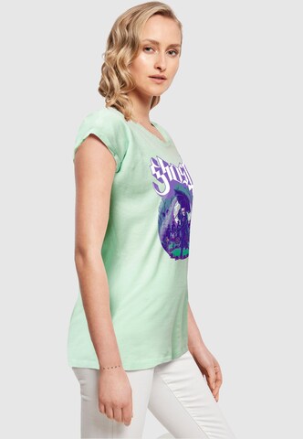 Merchcode T-Shirt 'Ghost - Pastel Ashes' in Grün