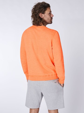 CHIEMSEE Regular Fit Sweatshirt in Orange