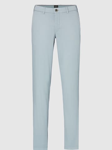 Hiltl Slim fit Chino Pants 'Tamo - Portofino Chino' in Blue: front