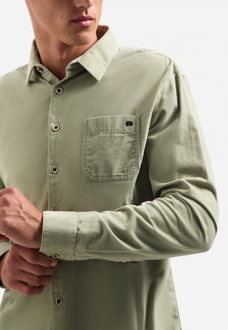 No Excess Regular fit Overhemd in Groen