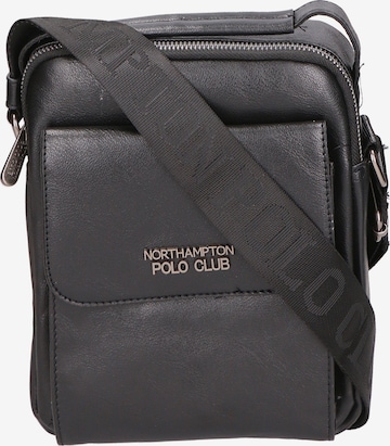Northampton Polo Club Umhängetasche in Schwarz: Vorderseite