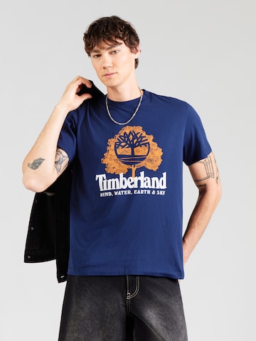 TIMBERLANDMajica 'WWES' - plava boja: prednji dio