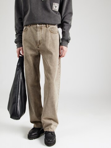 The Kooples Regular Jeans in Green: front