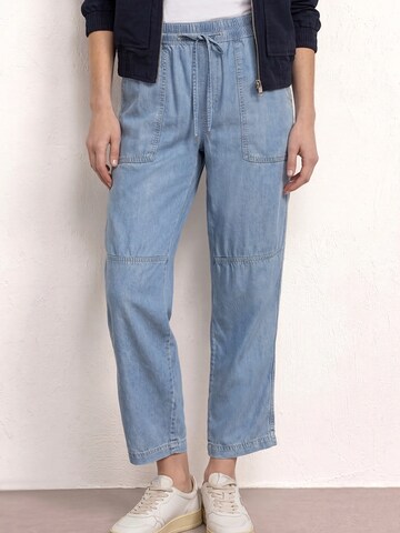 Regular Pantalon 'Bonny' STREET ONE en bleu : devant