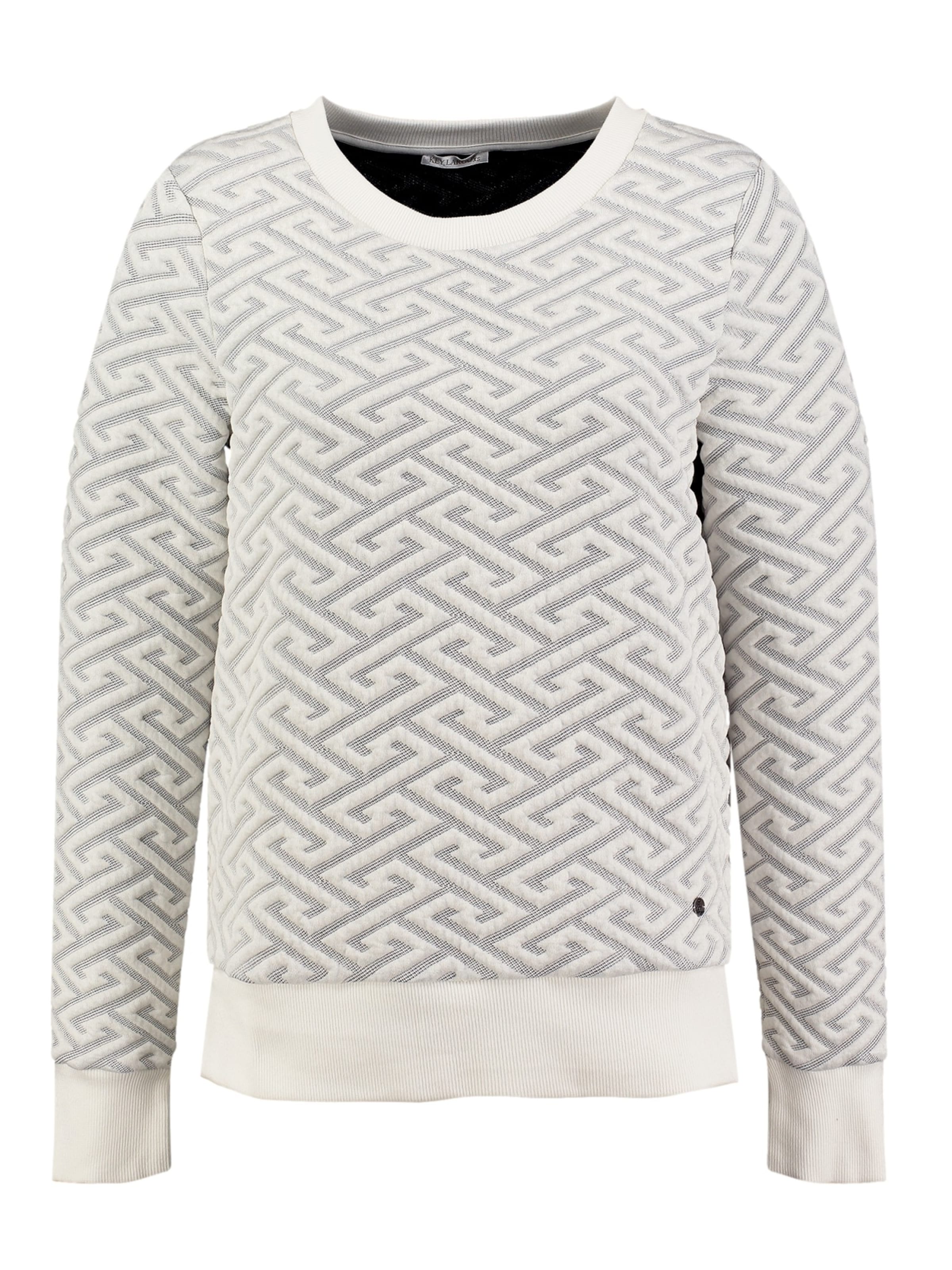 Key Largo Pullover 'PATTERN' in graumeliert, Produktansicht