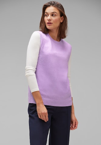 STREET ONE Sweater in Purple: front