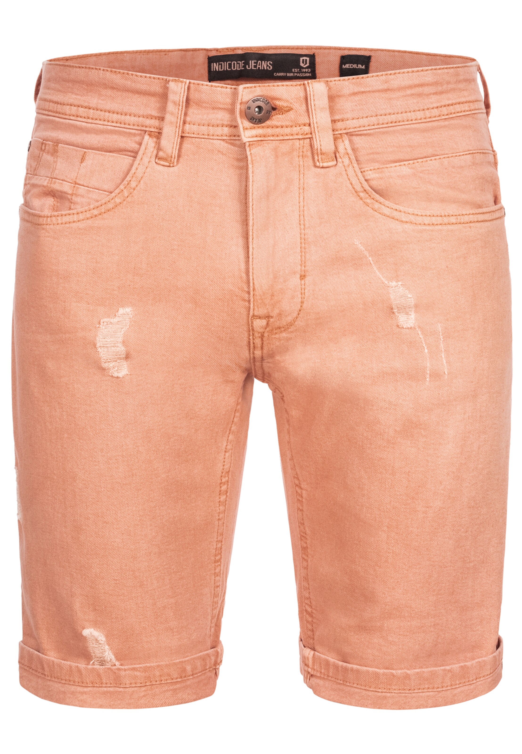 INDICODE JEANS Jeans ' Page ' in Beige: voorkant