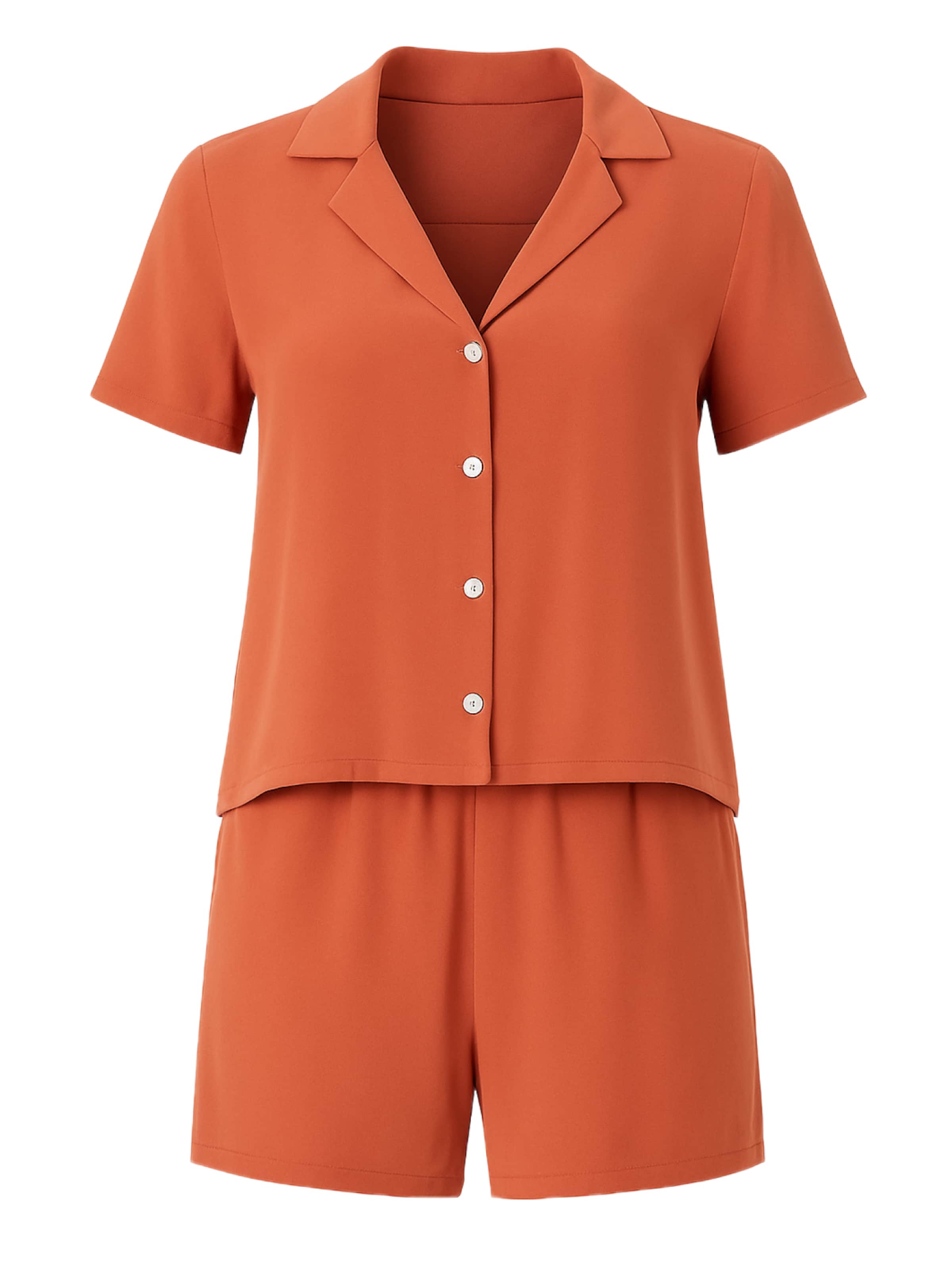 C&City Shorty in Orange: front