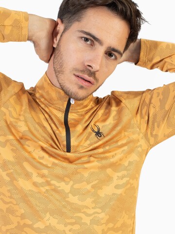 Spyder Sports sweatshirt in Gold