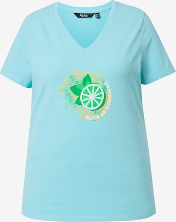 Ulla Popken Shirt in Blau: Vorderseite