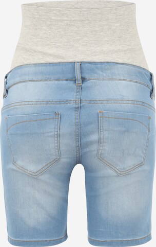 MAMALICIOUS Slim fit Jeans 'MLFifty' in Blue