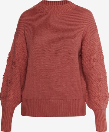 Pull-over Usha en rose : devant